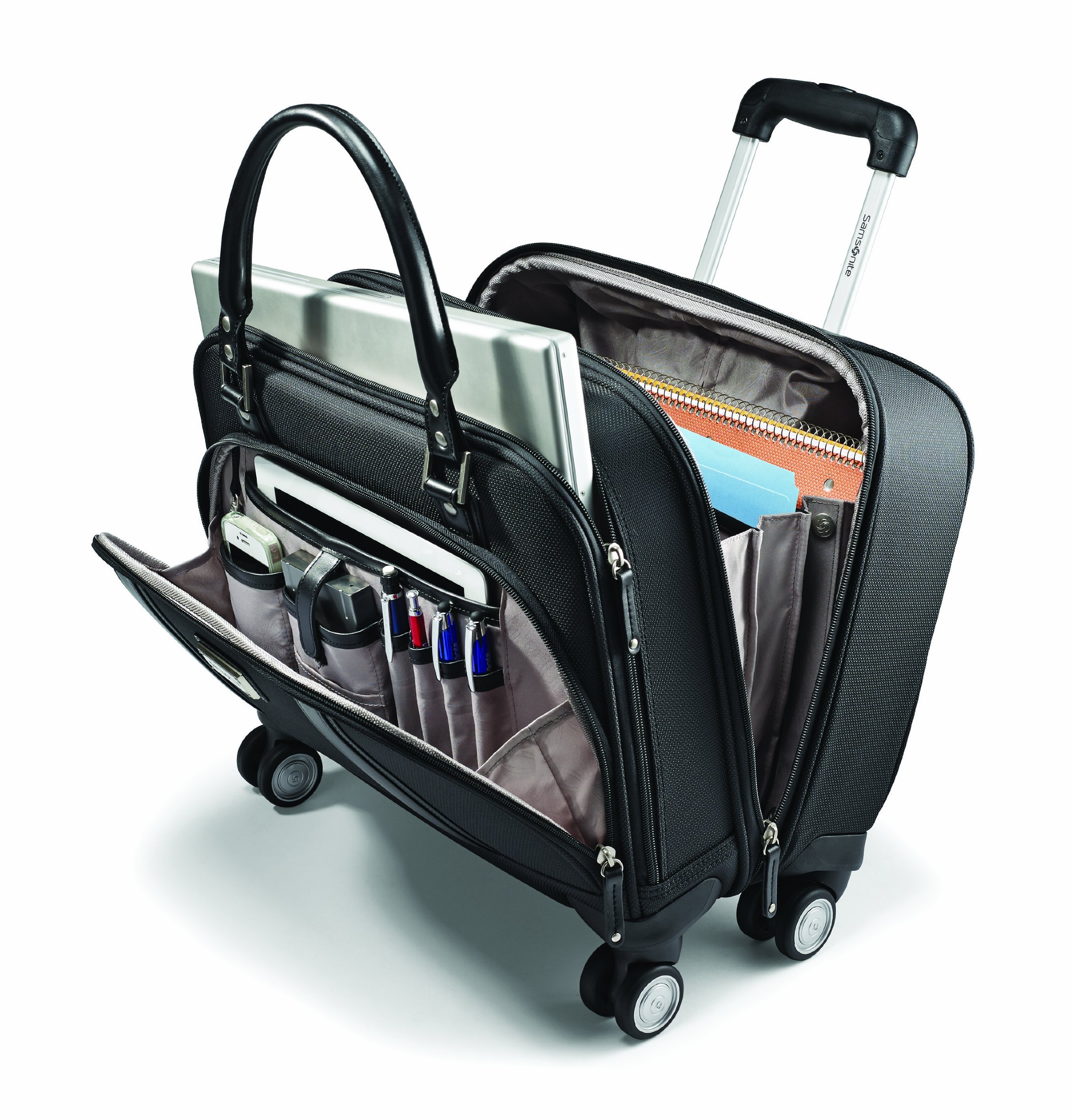 Foto 4 pulgar | Luggage Samsonite Spinner Mobile Office Para Mujer, Color Negro - Venta Internacional.