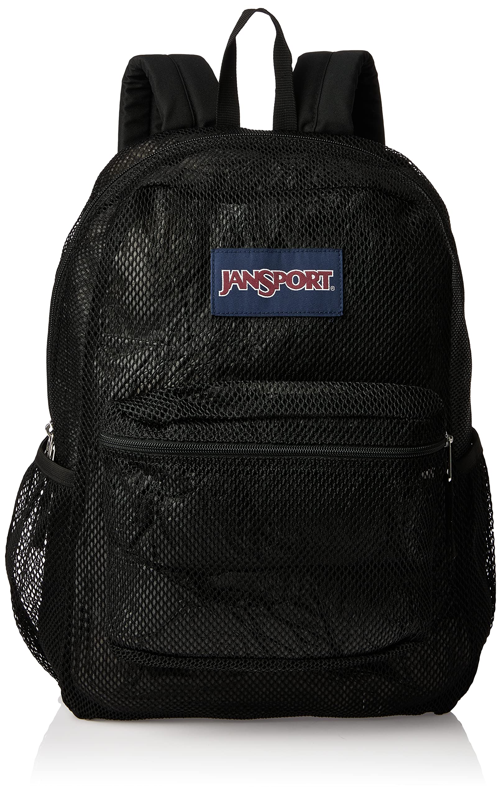 Mochila Jansport Eco Mesh Negra De 43 X 32 X 15 Cm Con Funda Para Portátil - Venta Internacional.