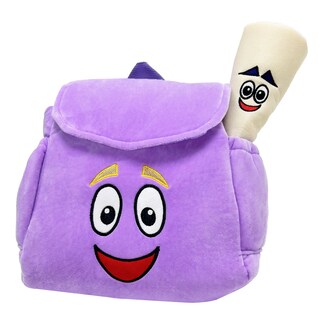 Foto 6 | Mochila Infantil De Aventuras Con Mapa De Peluche, 24 Cm, Color Morado - Venta Internacional.