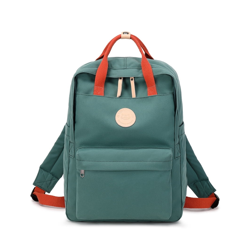 Mochila Genérica Para Portátil, Verde Oscuro, 15 Pulgadas, Elegante - Venta Internacional.