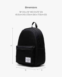 Foto 2 | Mochila Herschel Supply Co. Herschel Classic Xl, Negro - Venta Internacional.
