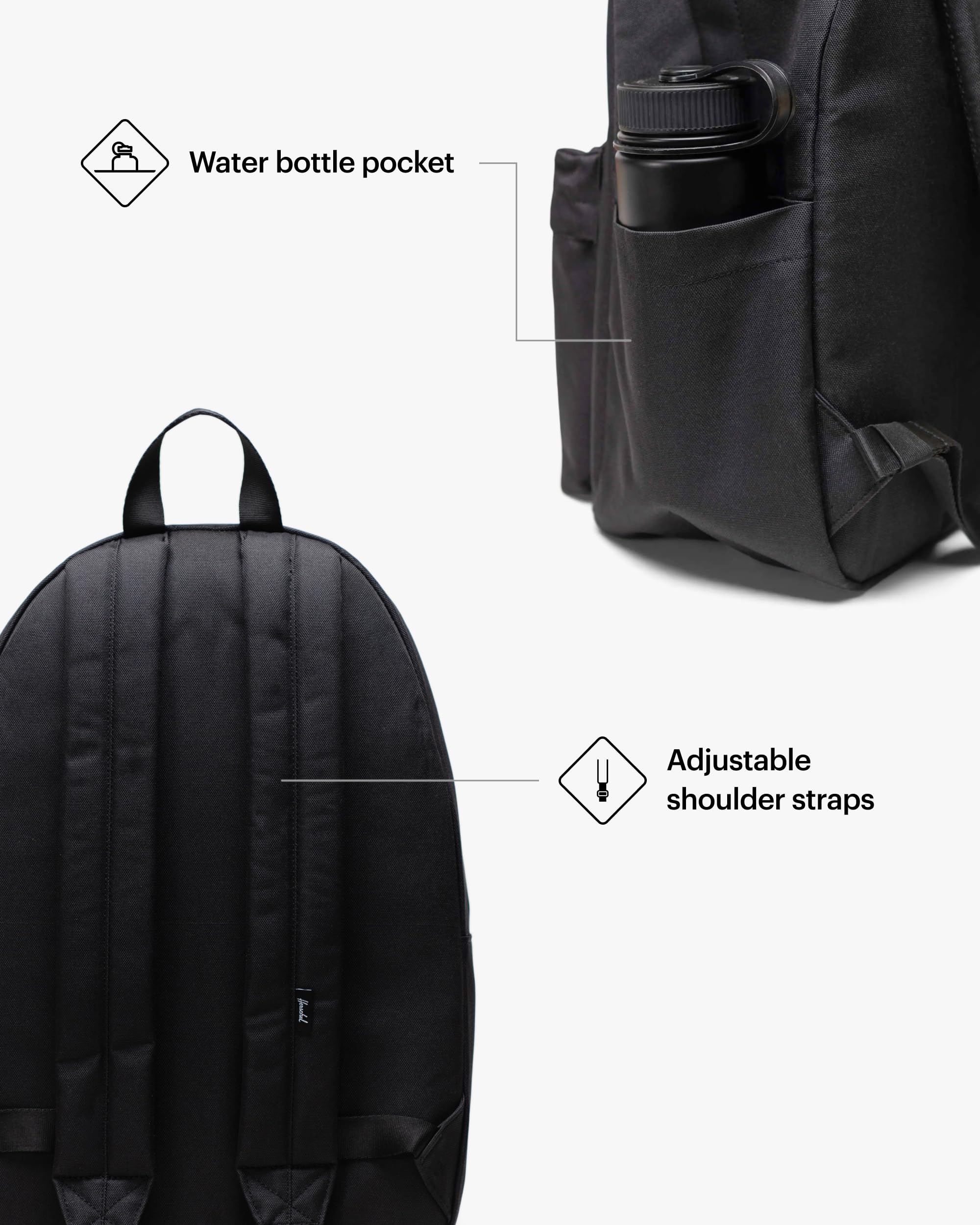 Foto 5 pulgar | Mochila Herschel Supply Co. Herschel Classic Xl, Negro - Venta Internacional.
