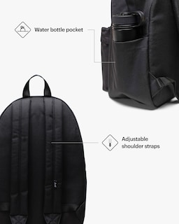 Foto 4 | Mochila Herschel Supply Co. Herschel Classic Xl, Negro - Venta Internacional.