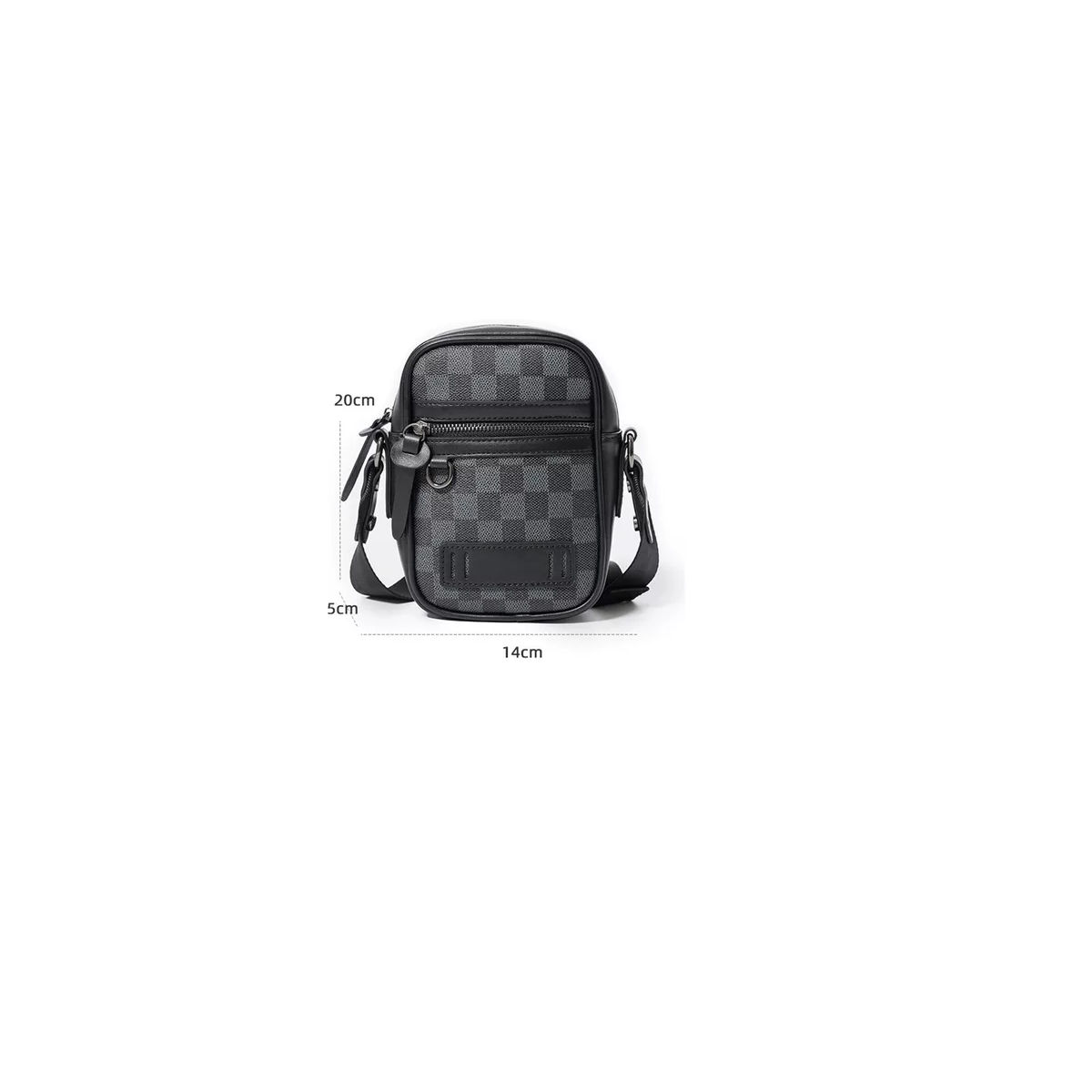 Foto 4 pulgar | Bolso Para Hombre Crossbody Bandolera Maletin Eo Safe Imports Esi-15286 Negro