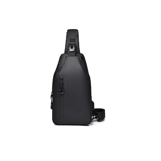 Foto 1 | Mariconera Impermeable Pechera Con Usb, Mochila Cruzada Eo Safe Imports Esi-15285 Negro