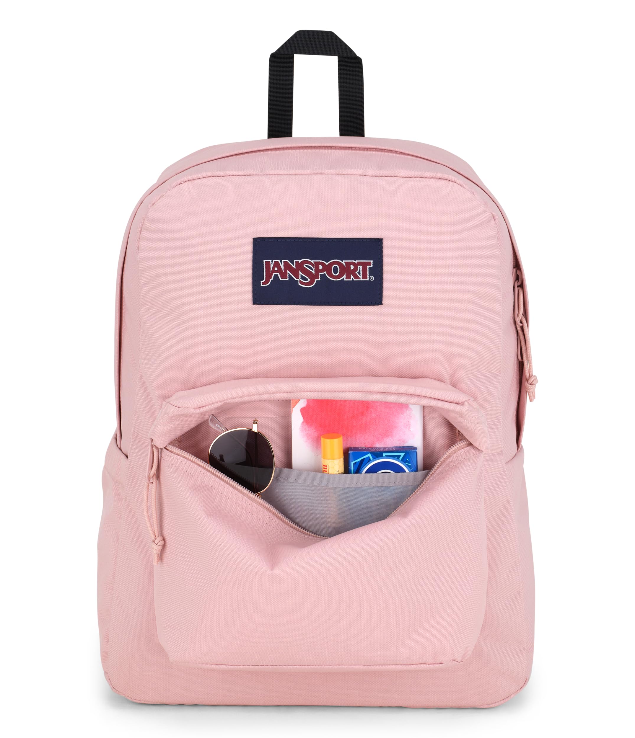 Foto 5 pulgar | Mochila Jansport Superbreak Duradera Y Ligera Misty Rose - Venta Internacional.