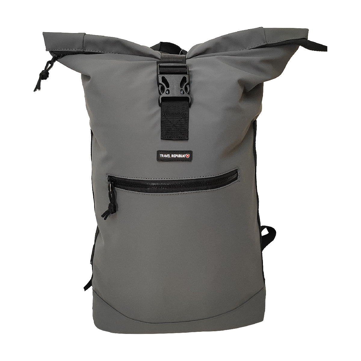 Mochila Porta Laptop 19'' Novedosa Tr-pu58cm Gris Travel Republic