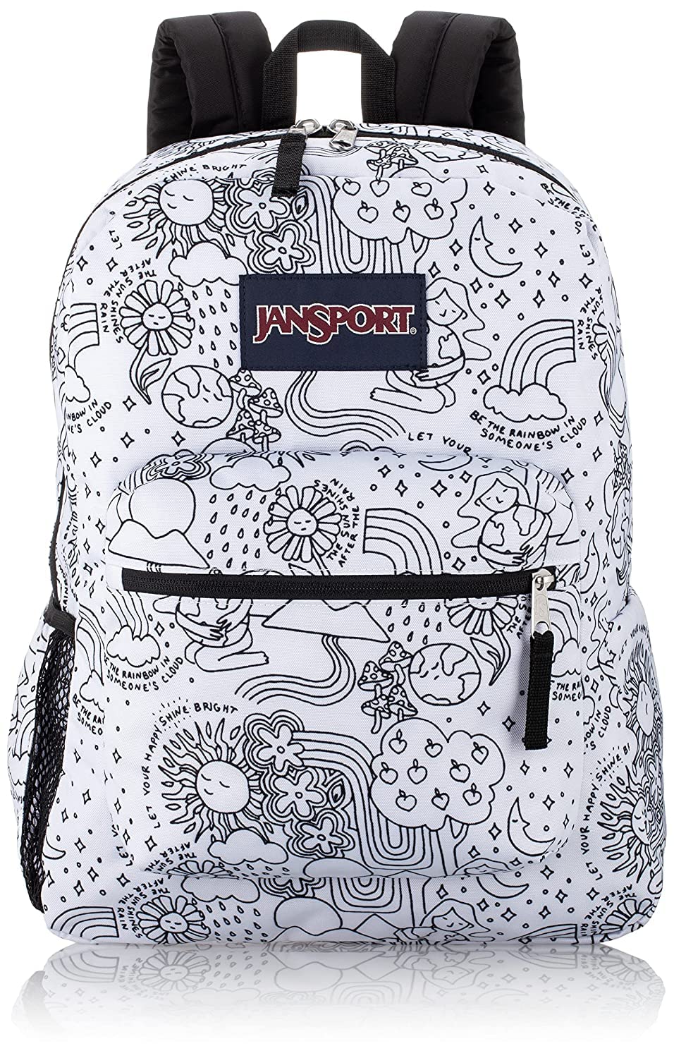 Mochila Jansport Js0a47lw93o Cross Town Diy Color Me - Venta Internacional.