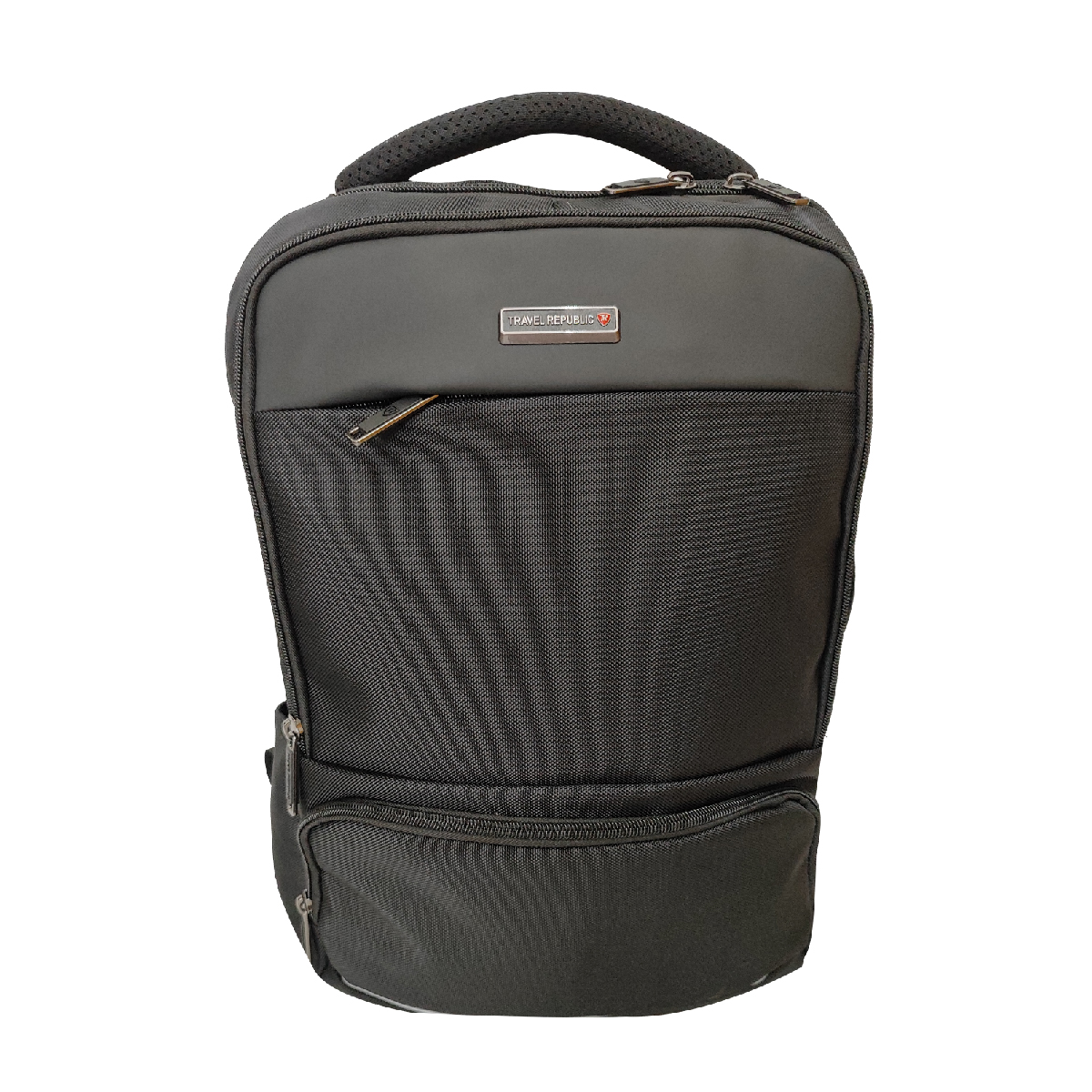 Mochila Porta Laptop  Tr-bplk-01 Gris  Travel Republic Resistente 19 Pulg