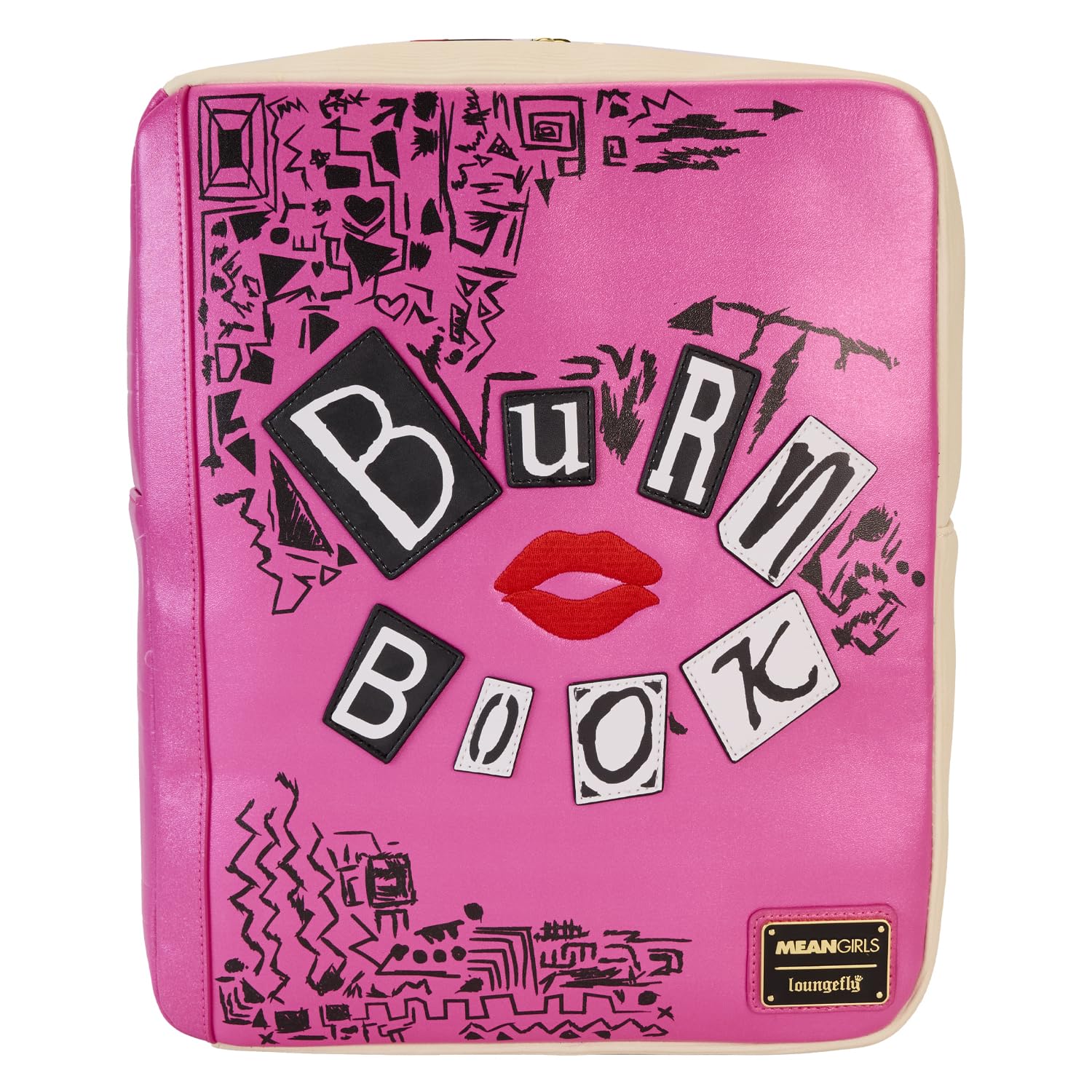 Minimochila Loungefly Paramount Mean Girls Burn Book - Venta Internacional.