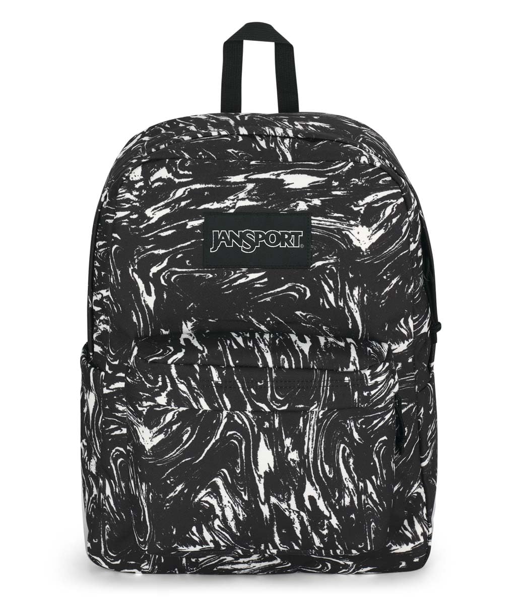 Mochila Jansport Superbreak Marbled Motion Black - Venta Internacional