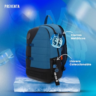 Foto 3 | Mochila Mortal Kombat Sub Zero Azul Backpack Edicion Especial