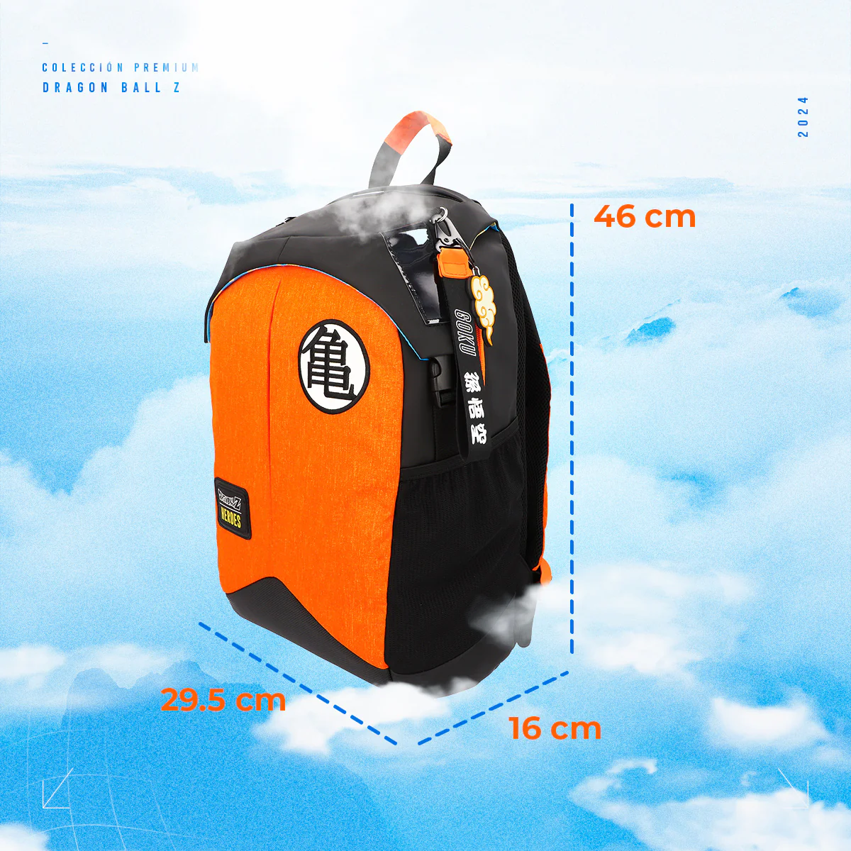 Foto 5 pulgar | Mochila Escolar Dragon Ball Z Goku Kame House Naranja Edición Especial