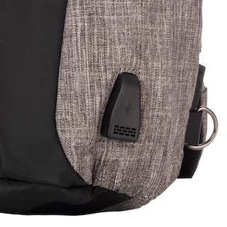 Foto 4 | Mochila Cruzada Gris Cierre Frontal Wilys