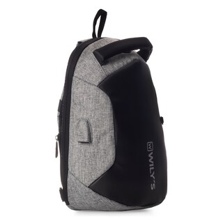 Foto 2 | Mochila Cruzada Gris Cierre Principal Wilys