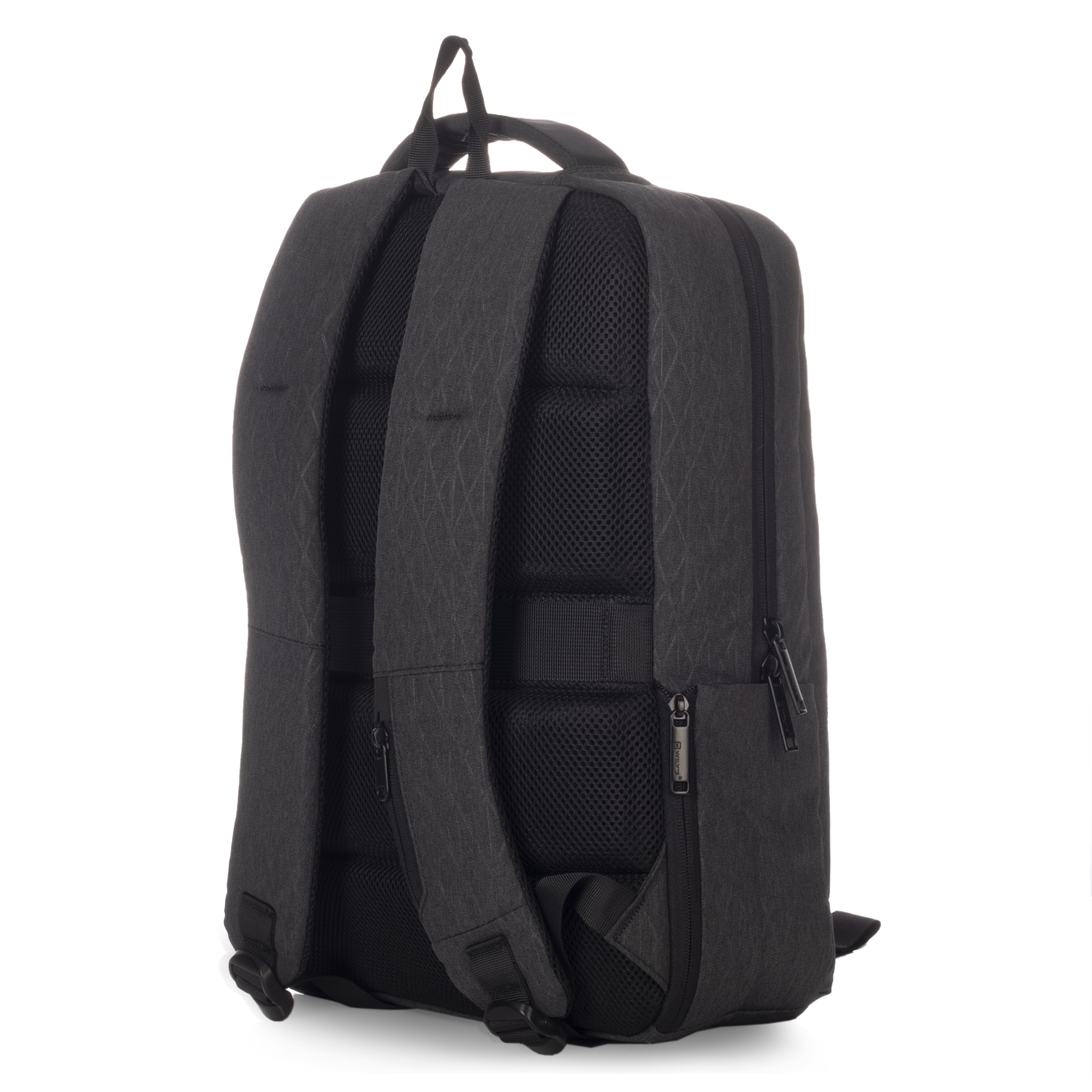 Foto 4 | Mochila Ejecutiva Gris 0497 Rombos Wilys Diseño De La Tela Liso