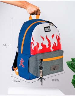 Foto 8 | Mini Mochila Minato Con Cangurera Desmontable Naruto Edicion Limitada