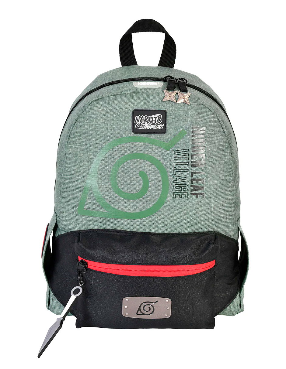 Foto 1 | Mini Mochila Aldea De La Hoja Con Cangurera Desmontable Naruto Edicion Limitada