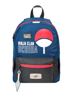 Foto 1 | Mini Mochila Sasuke Con Cangurera Desmontable Naruto Edicion Limitada