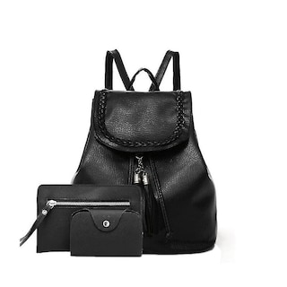 Foto 1 | Set De Mochilas Huoguo De Piel Sintética Para Mujeres Adolescentes En Edad Escolar - Venta Internacional.