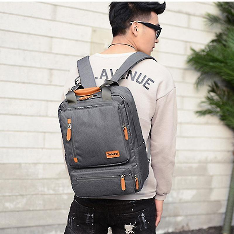Foto 4 pulgar | Mochila Huoguo Oxford De Tela Antirrobo, Casual, De Negocios, Azul - Venta Internacional.