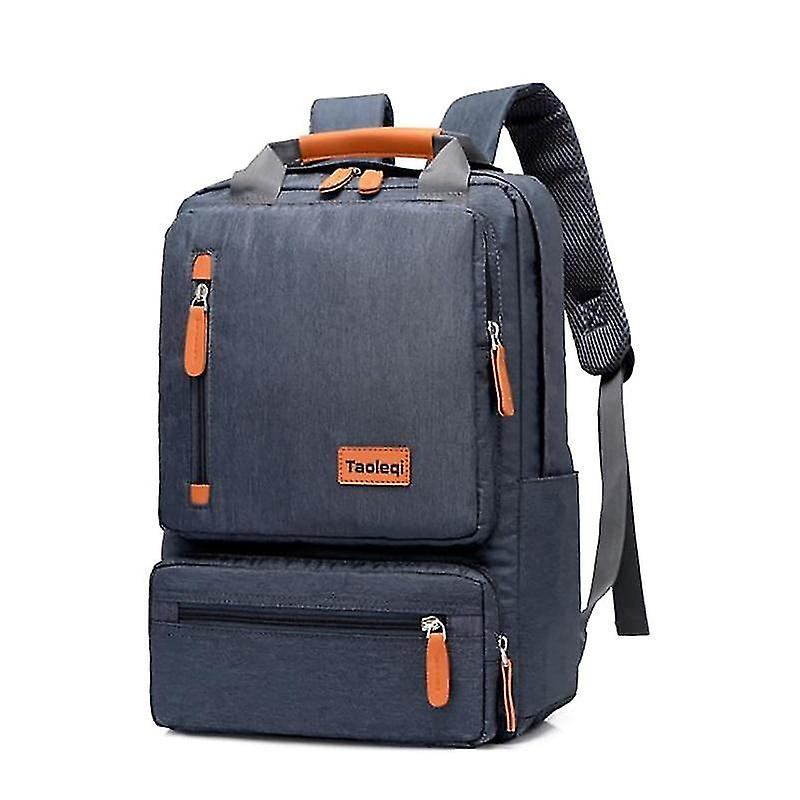 Foto 6 pulgar | Mochila Huoguo Oxford De Tela Antirrobo, Casual, De Negocios, Azul - Venta Internacional.