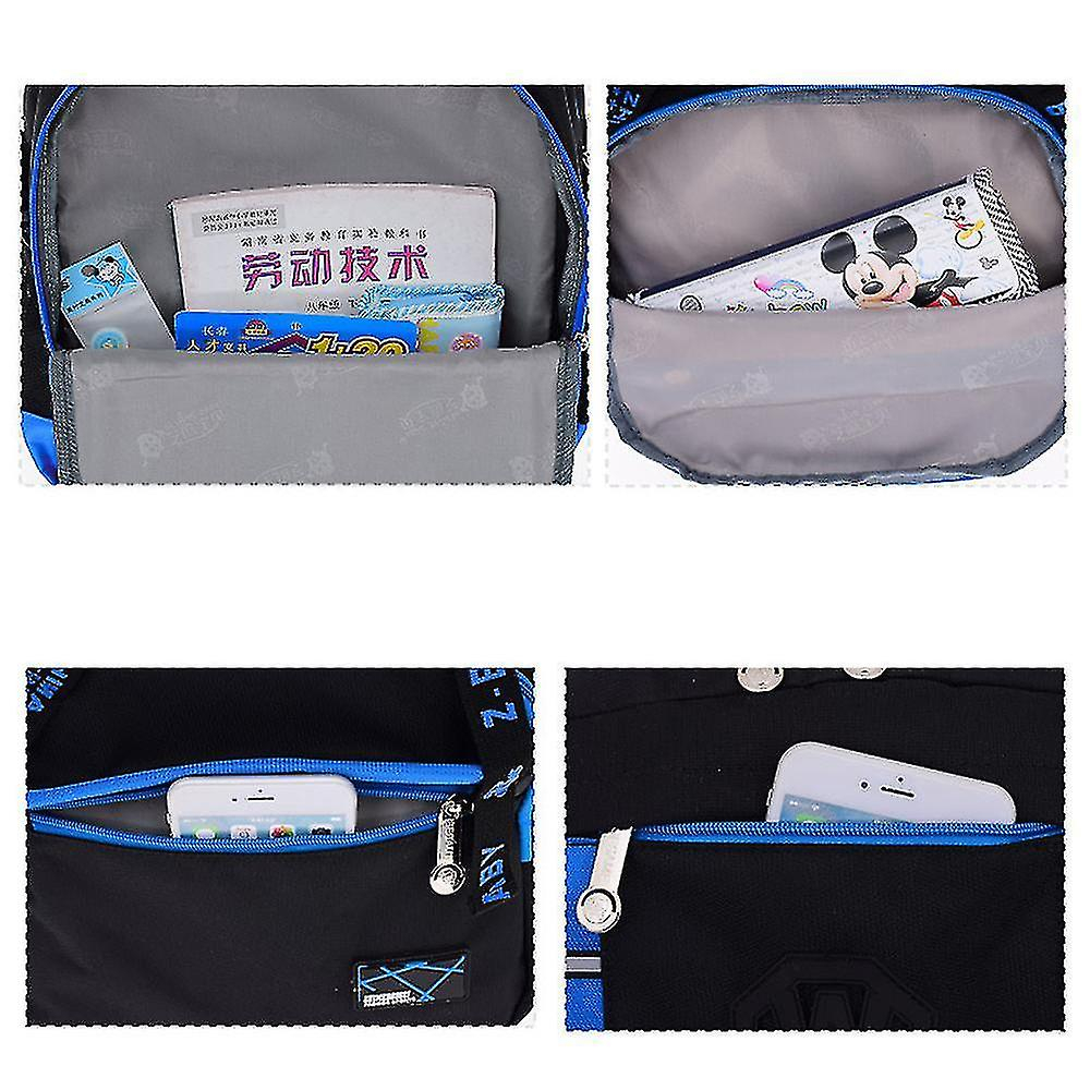 Foto 5 pulgar | Mochila Huoguo De Gran Capacidad Para Niños Impermeable - Venta Internacional.