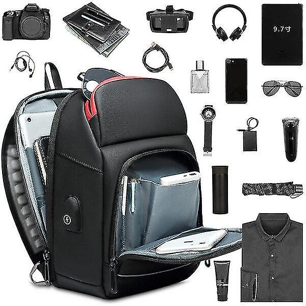 Foto 5 pulgar | Mochila Huoguo, Bolsa De Negocios Para Hombre, Bolsa De Pecho Trend, Negra - Venta Internacional.