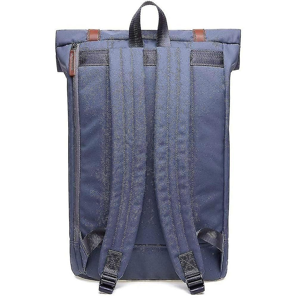 Foto 4 pulgar | Mochila Huoguo Para Ordenador Portátil De 12 Pulgadas Con Cremallera Lateral Para Hombre, Color Azul - Venta Interna