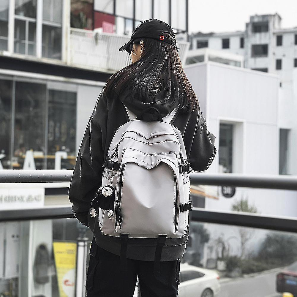 Foto 2 | Mochila Huoguo Bolsa De Nailon Para Viajes Al Aire Libre Para Mujer, Color Verde - Venta Internacional.