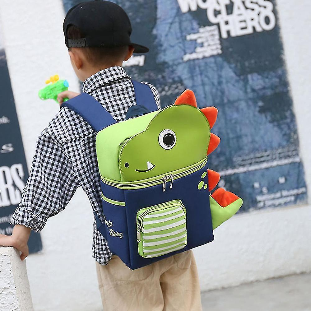 Foto 4 pulgar | Mochila Huoguo, Mochila Escolar Para Jardín De Infantes De 2 A 7 Años, De Nailon Verde - Venta Internacional.