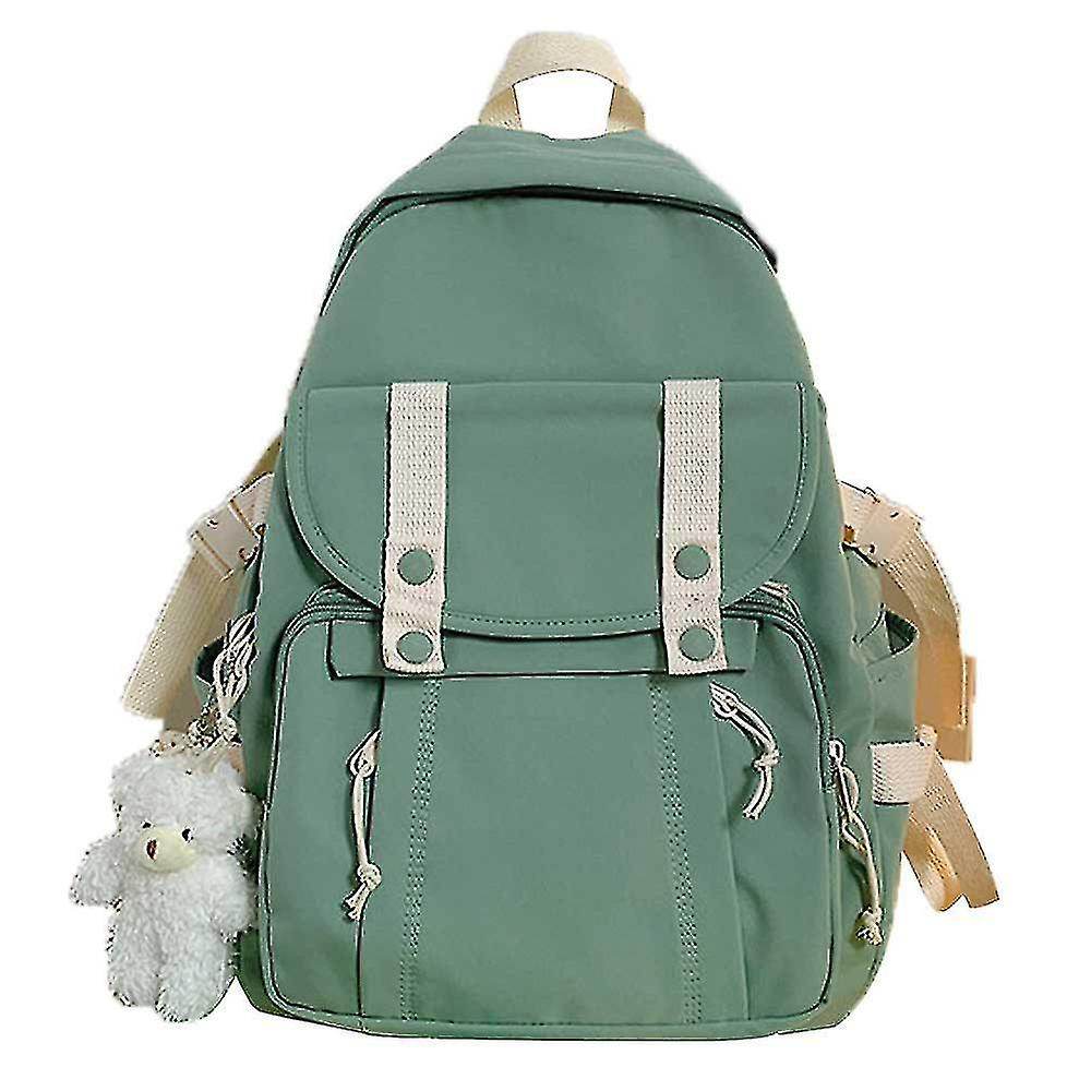 Foto 2 pulgar | Mochila Huoguo School Para Niñas, Mujeres Y Adolescentes, Verde, Impermeable - Venta Internacional.