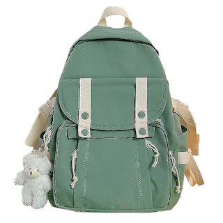 Foto 1 | Mochila Huoguo School Para Niñas, Mujeres Y Adolescentes, Verde, Impermeable - Venta Internacional.