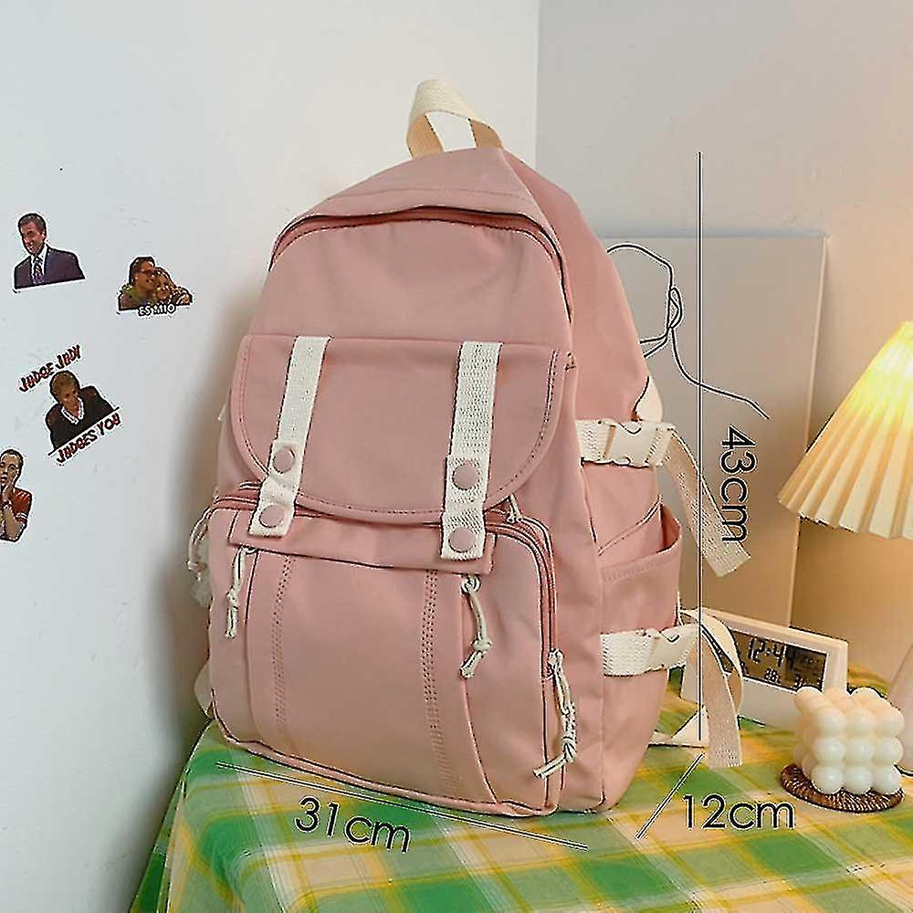 Foto 5 pulgar | Mochila Huoguo School Para Niñas, Mujeres Y Adolescentes, Verde, Impermeable - Venta Internacional.