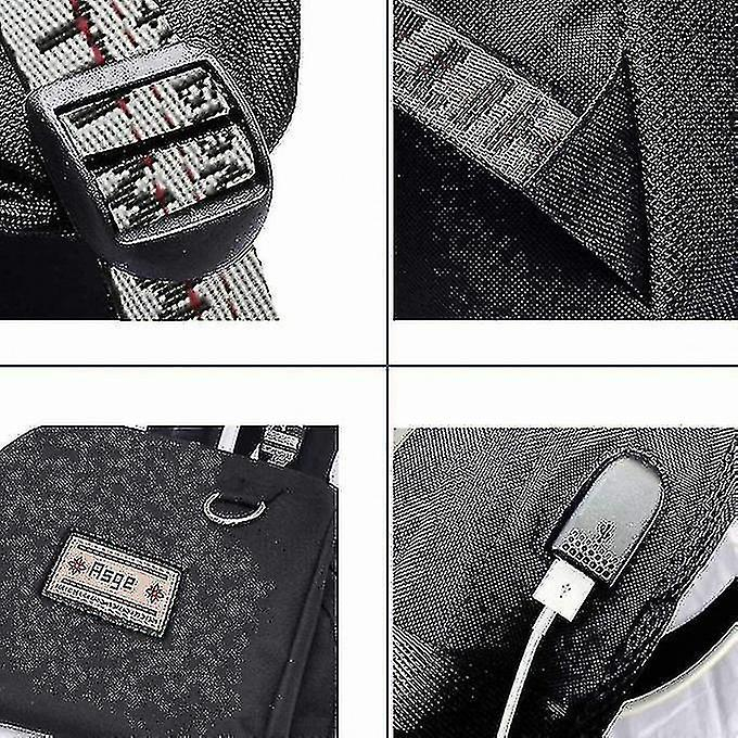 Foto 3 pulgar | Mochila Huoguo, Ergonómica, Unisex, De Nailon, Impermeable, Mochila Escolar - Venta Internacional.