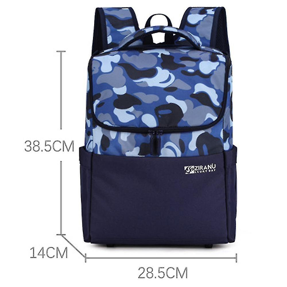Foto 5 | Mochila Huoguo De Nailon Gris Ligera Para Niñas De 6 A 12 Años - Venta Internacional.