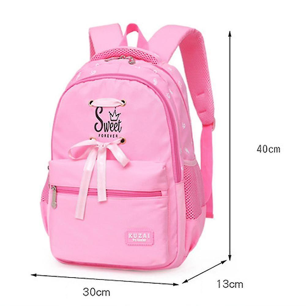 Foto 6 pulgar | Mochila Huoguo, Mochila Escolar Para Niña De Primaria, Negra - Venta Internacional.