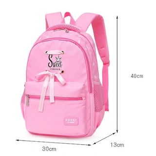 Foto 5 | Mochila Huoguo, Mochila Escolar Para Niña De Primaria, Negra - Venta Internacional.