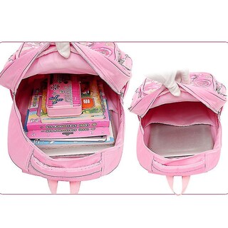 Foto 4 | Mochila Escolar Impermeable Huoguo Trolley Para Niños - Venta Internacional.