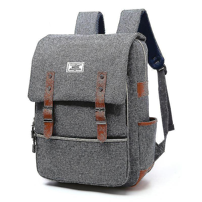 Foto 2 pulgar | Mochila Huoguo Para Mujer, Casual, Deportiva Coreana, Viajes, Gris, 30 Unidades - Venta Internacional.