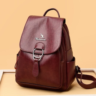 Foto 1 | Mochila Sanlin Beans Luxury Large Para Mujer En Piel Sintética - Venta Internacional.