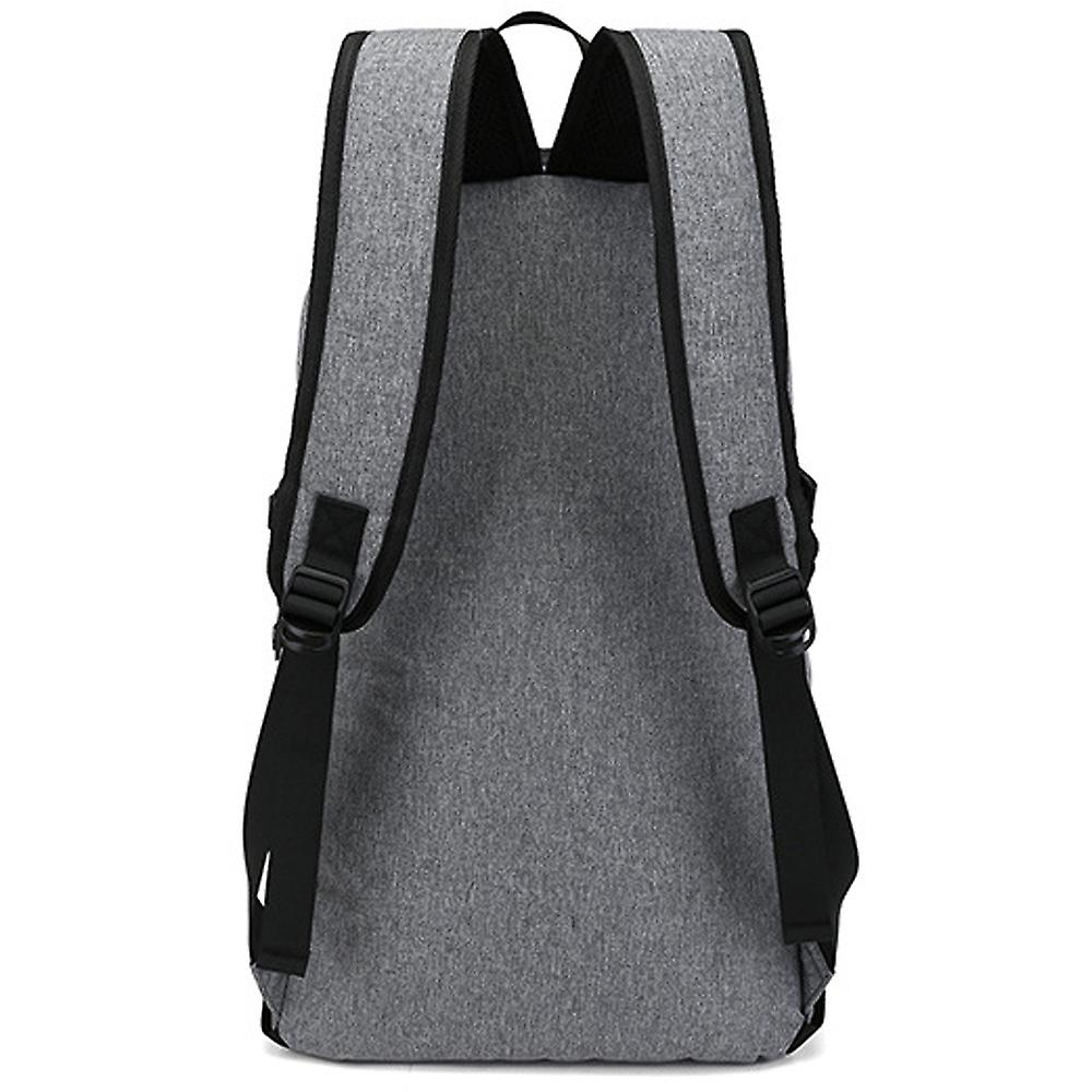 Foto 3 pulgar | Mochila Sanlin Beans Student Con Puerto De Carga Usb Negra - Venta Internacional.