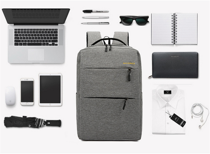 Foto 5 | Mochila Para Ordenador Recargable Por Usb, Oxford, 16 Pulgadas, Color Negro - Venta Internacional.
