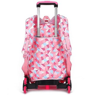 Foto 2 | Mochila Con Bolsa Escolar Trolley Para Niña De Primaria - Venta Internacional.