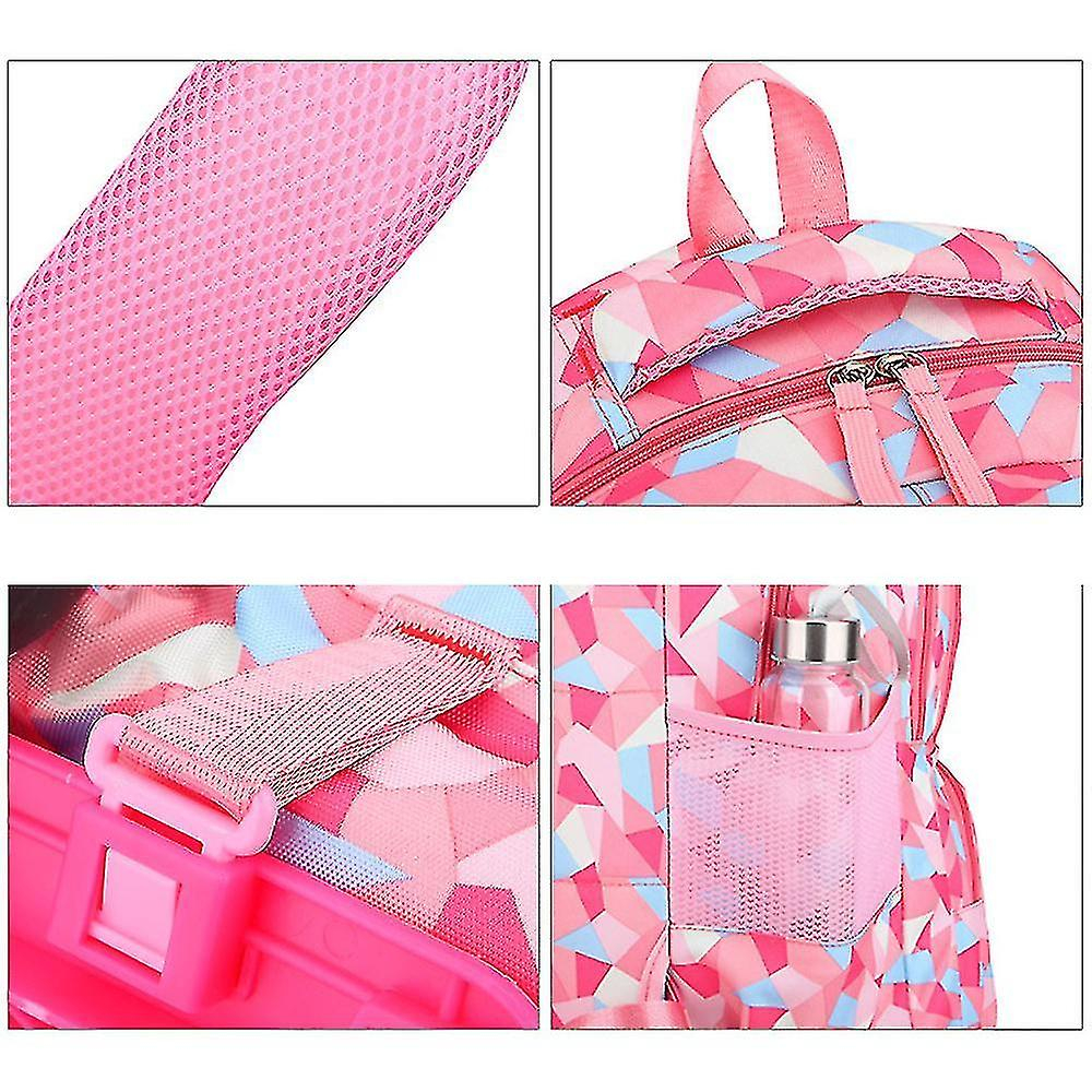 Foto 5 pulgar | Mochila Con Bolsa Escolar Trolley Para Niña De Primaria - Venta Internacional.