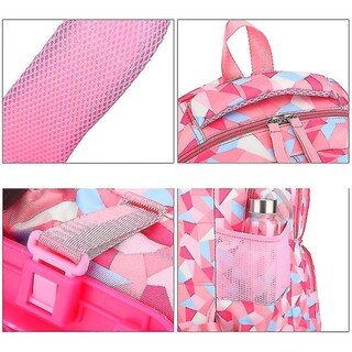 Foto 4 | Mochila Con Bolsa Escolar Trolley Para Niña De Primaria - Venta Internacional.