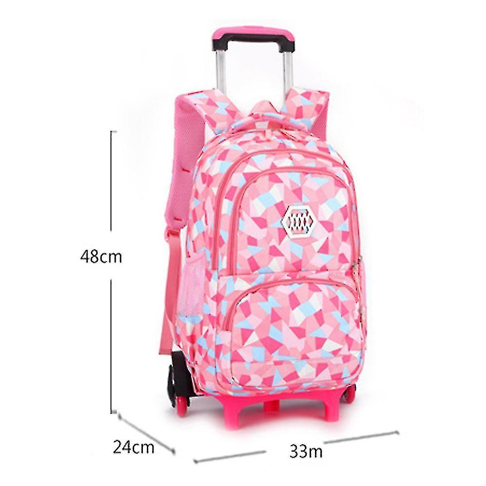 Foto 6 pulgar | Mochila Con Bolsa Escolar Trolley Para Niña De Primaria - Venta Internacional.