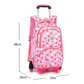 Foto 5 | Mochila Con Bolsa Escolar Trolley Para Niña De Primaria - Venta Internacional.
