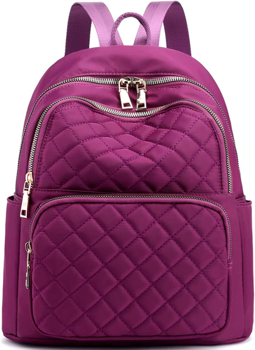 Foto 2 pulgar | Mochila Huoguo Fashion, Ligera, Casual, De Nailon, Color Morado 33x2 - Venta Internacional.