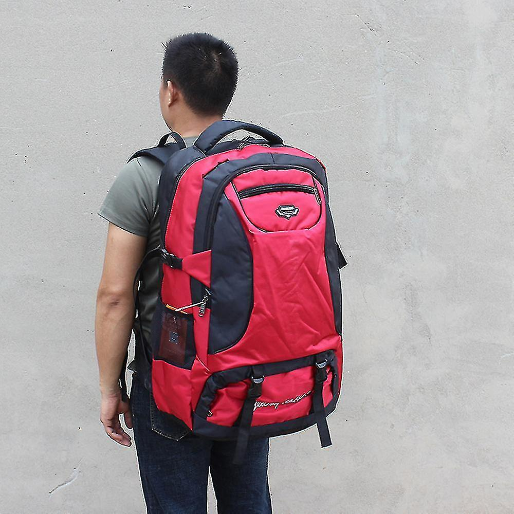 Foto 3 pulgar | Mochila Huoguo Impermeable De Gran Capacidad Para Negocios Roja - Venta Internacional.